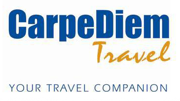 CarpeDiem Travel - Tagline logo